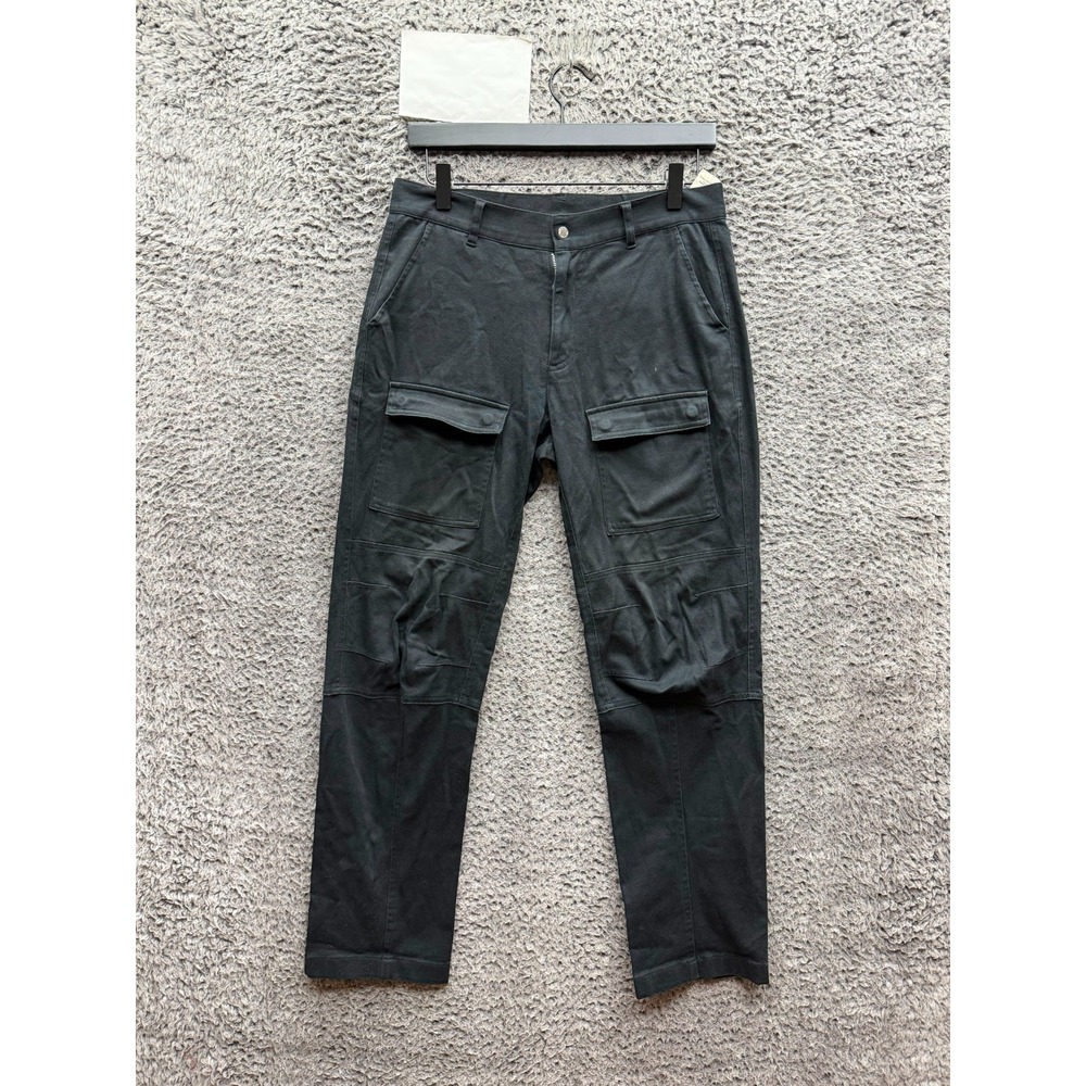 Puma x Maison Kitsune Paris Straight Leg Cargo Pants Black Mens Size XS